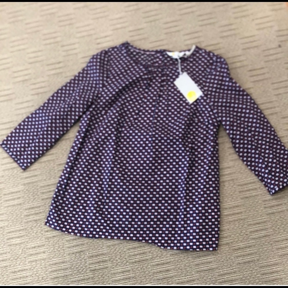 Fun apple print top, Boden 6.